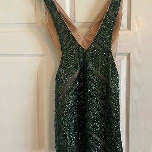 Emerald green Prom dress from Mia Bella